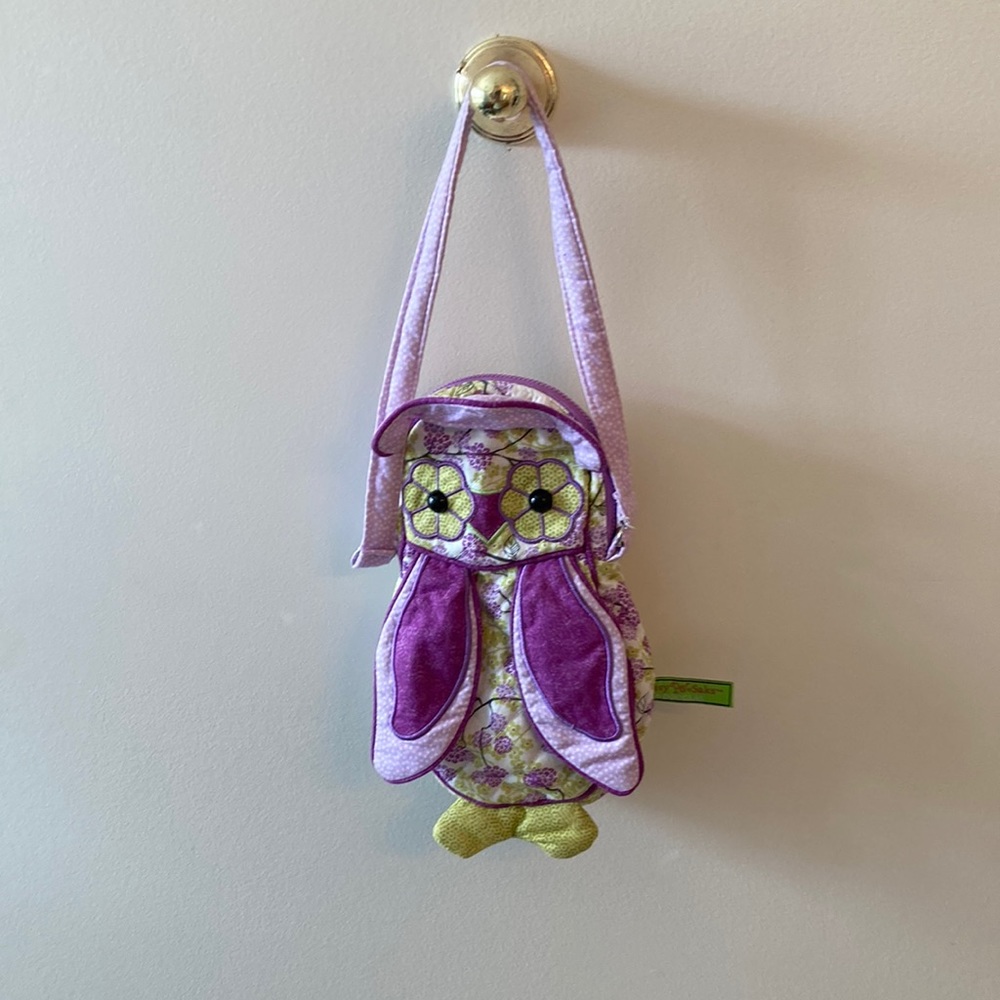 Sassy Pet Saks by Douglas Fabric Owl Purse
